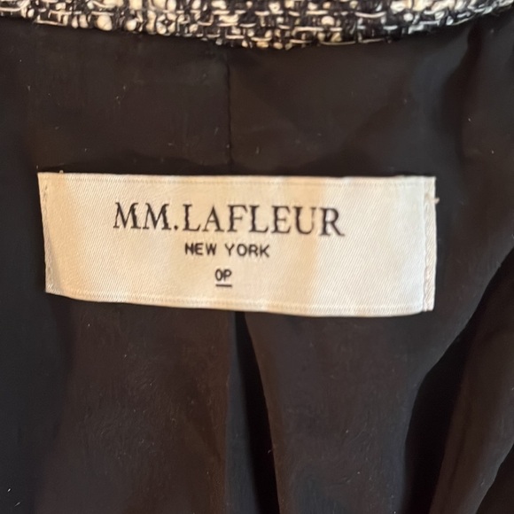 MM Lafleur The Wells Tweed Blazer Jacket - Picture 8 of 9